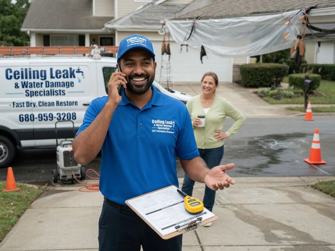 Ceiling Leak Cleanup Lacey, WA FAQs